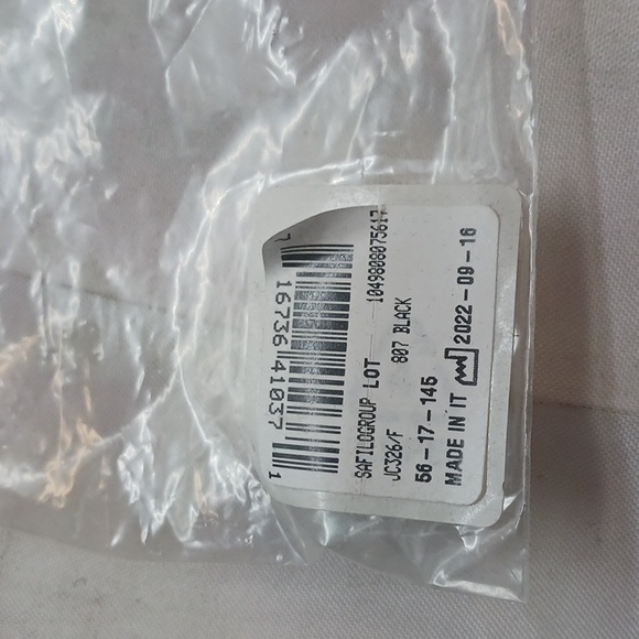 NWT RX-ABLE JIMMY CHOO EYEGLASS FRAMES JC326/F BLACK GOLD - Picture 8 of 8